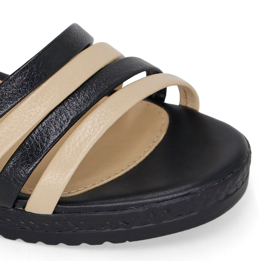 SANDALIAS CASUALES DE CUERO MUJER KA25Q4-MEDEA - 4
