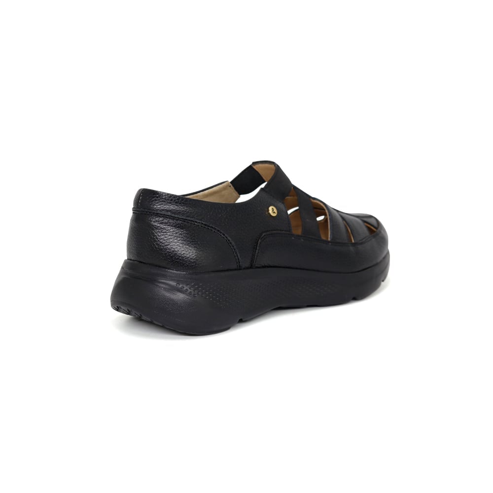 SANDALIAS CASUALES DE CUERO MUJER KA25Q4-CORAL - 2