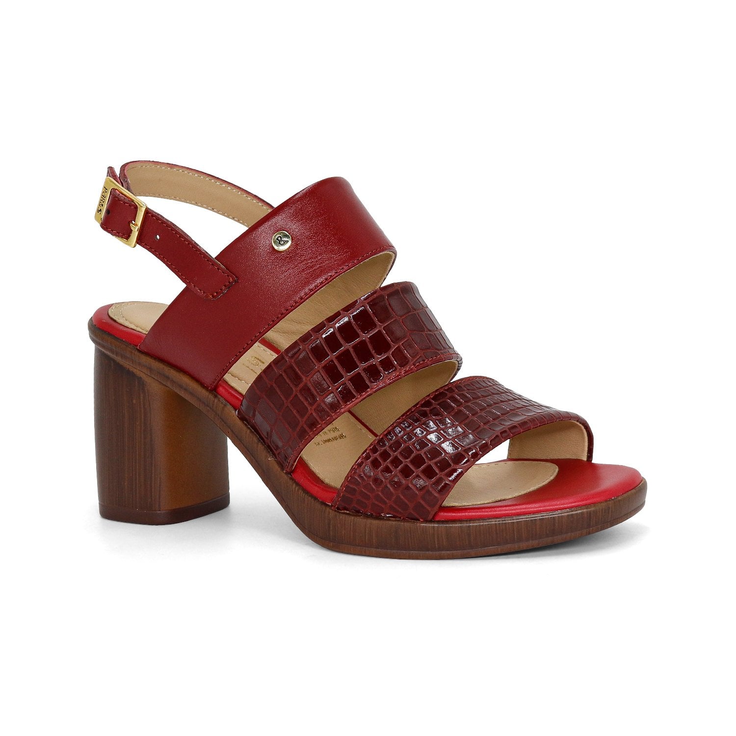 SANDALIAS CASUALES DE CUERO MUJER KA25Q4-GAIA - 1