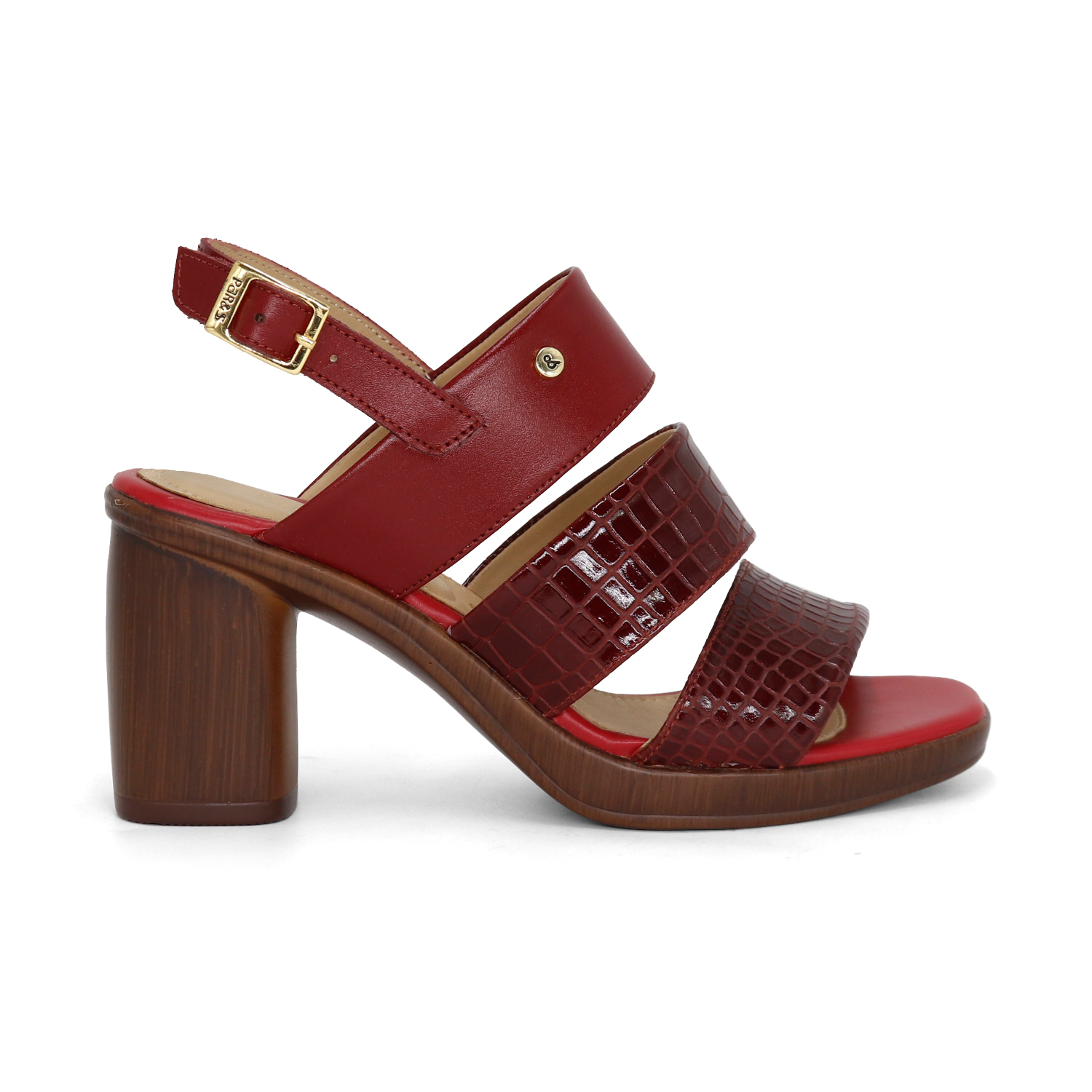SANDALIAS CASUALES DE CUERO MUJER KA25Q4-GAIA - 4