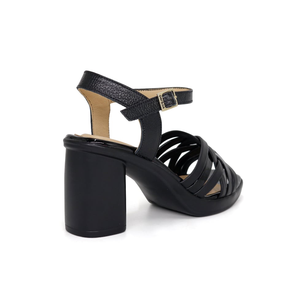SANDALIAS CASUALES DE CUERO MUJER KA25Q4-BO118. - 2