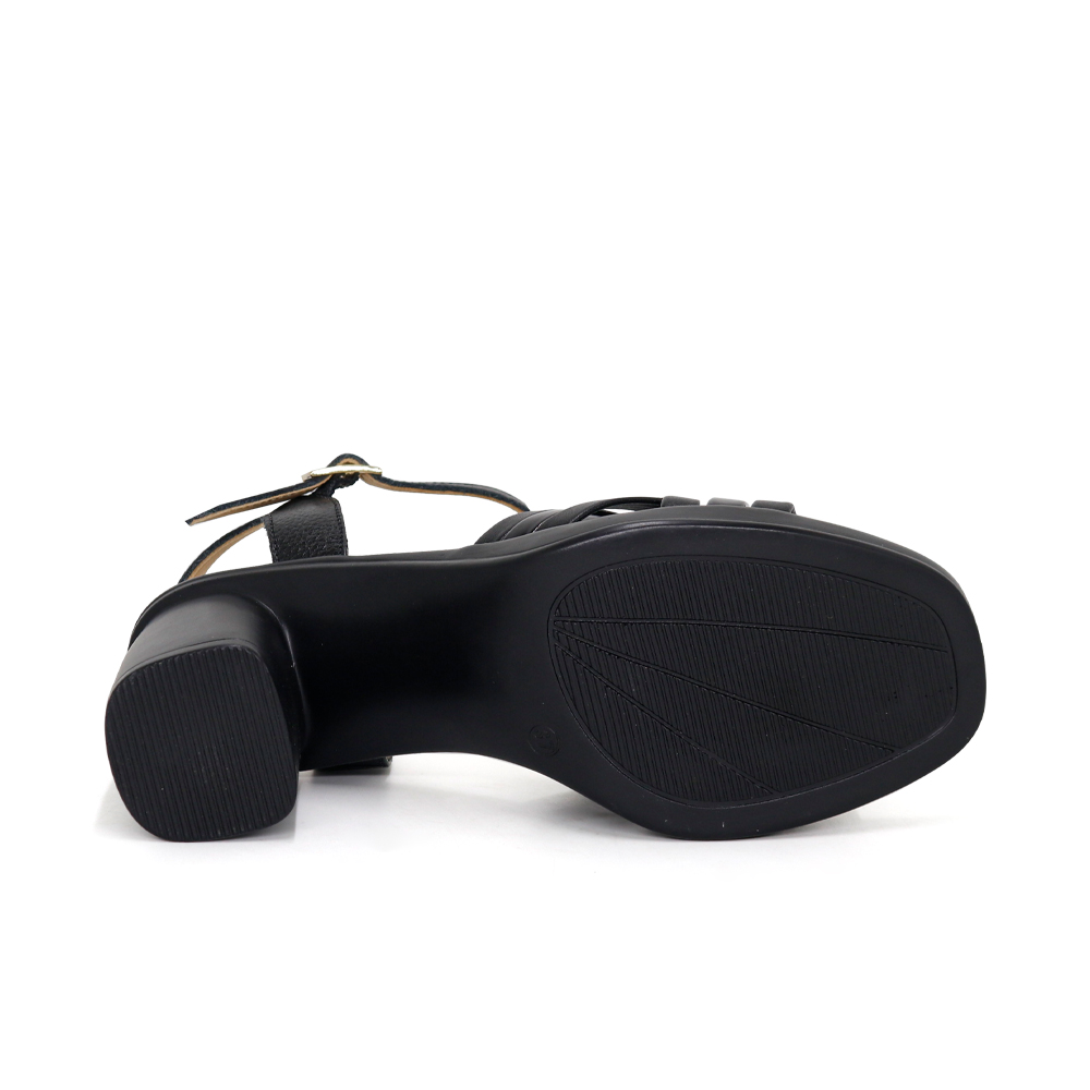 SANDALIAS CASUALES DE CUERO MUJER KA25Q4-BO118. - 3