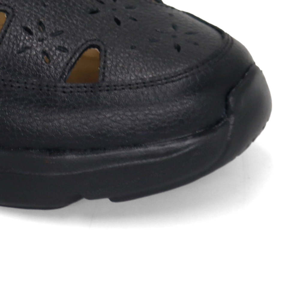 SANDALIAS CASUALES DE CUERO MUJER KA24Q4-F002. - 4