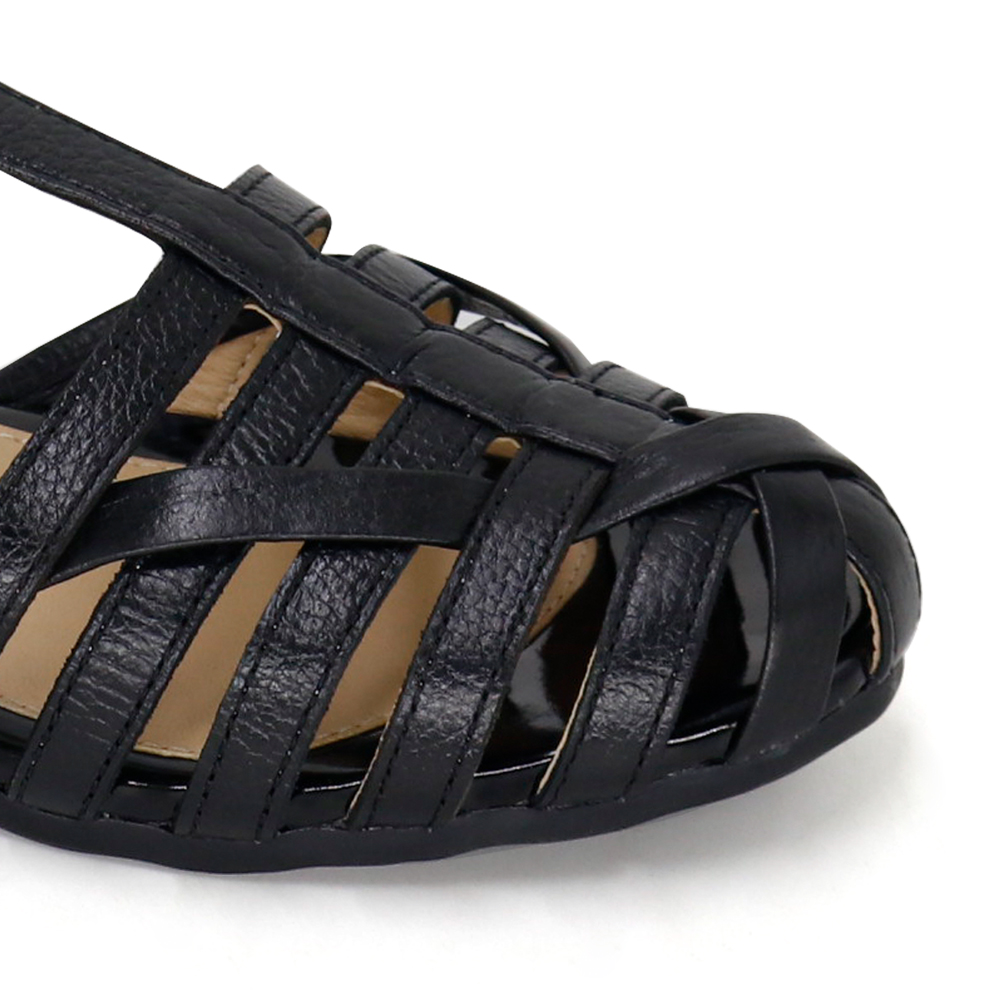 SANDALIAS CASUALES DE CUERO MUJER KA25Q4-ALISA - 4