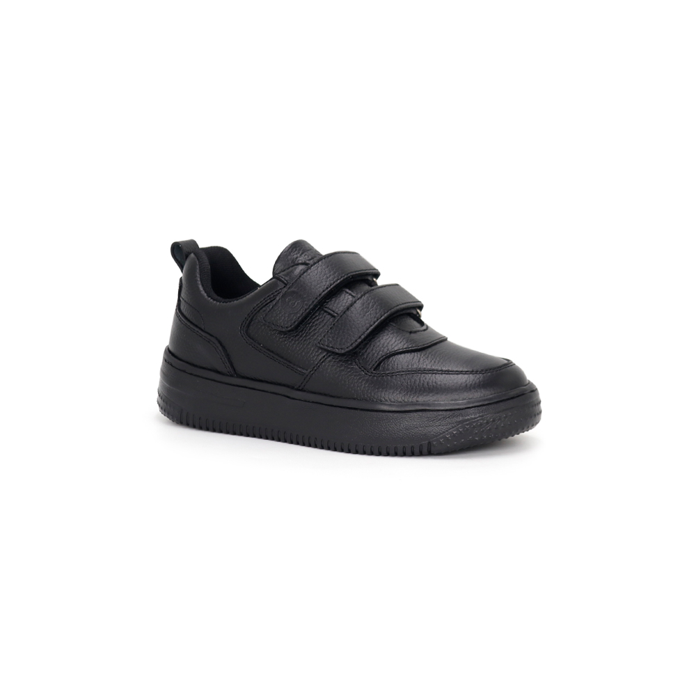 ZAPATILLAS ESCOLARES DE CUERO UNISEX JA25-CG869N . - 1