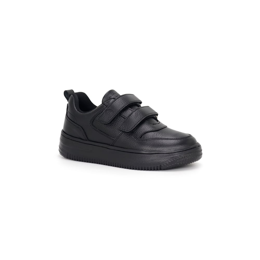 ZAPATILLAS ESCOLARES DE CUERO UNISEX JA25-CG869N . - 1