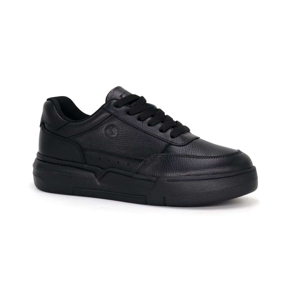 ZAPATILLAS ESCOLARES DE CUERO UNISEX JA25Q1-CG866. - 1