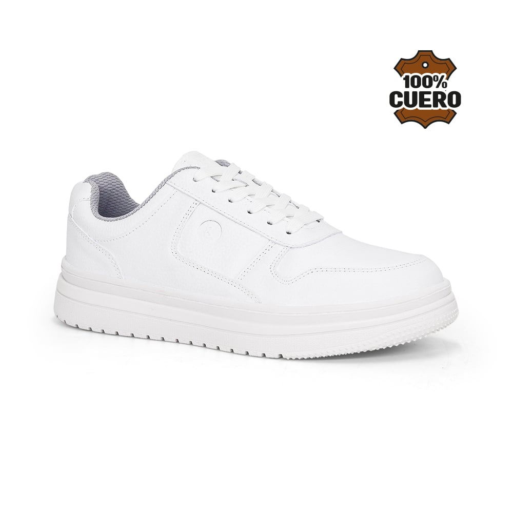 ZAPATILLAS ESCOLARES DE CUERO UNISEX JA26Q1-CG817. - 1