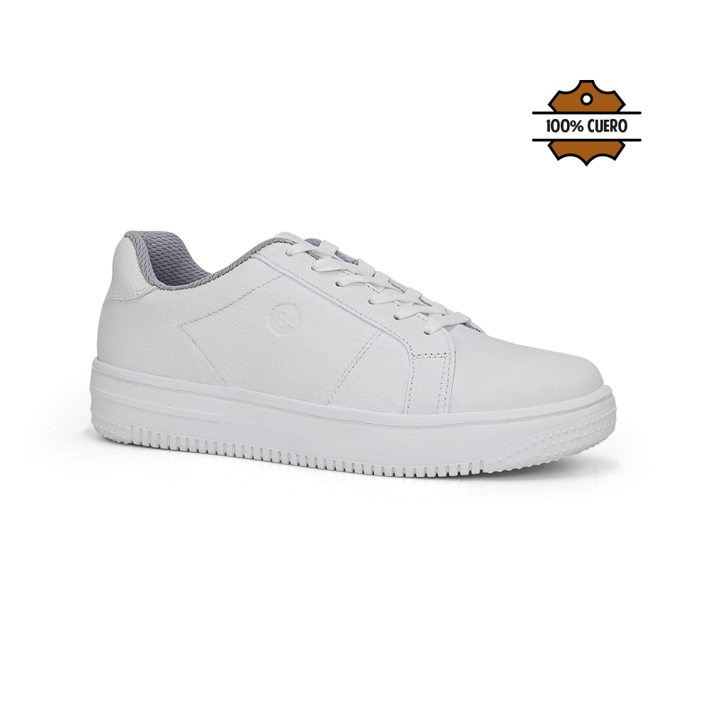 ZAPATILLAS ESCOLARES DE CUERO UNISEX JA26Q1-CG860. - 1