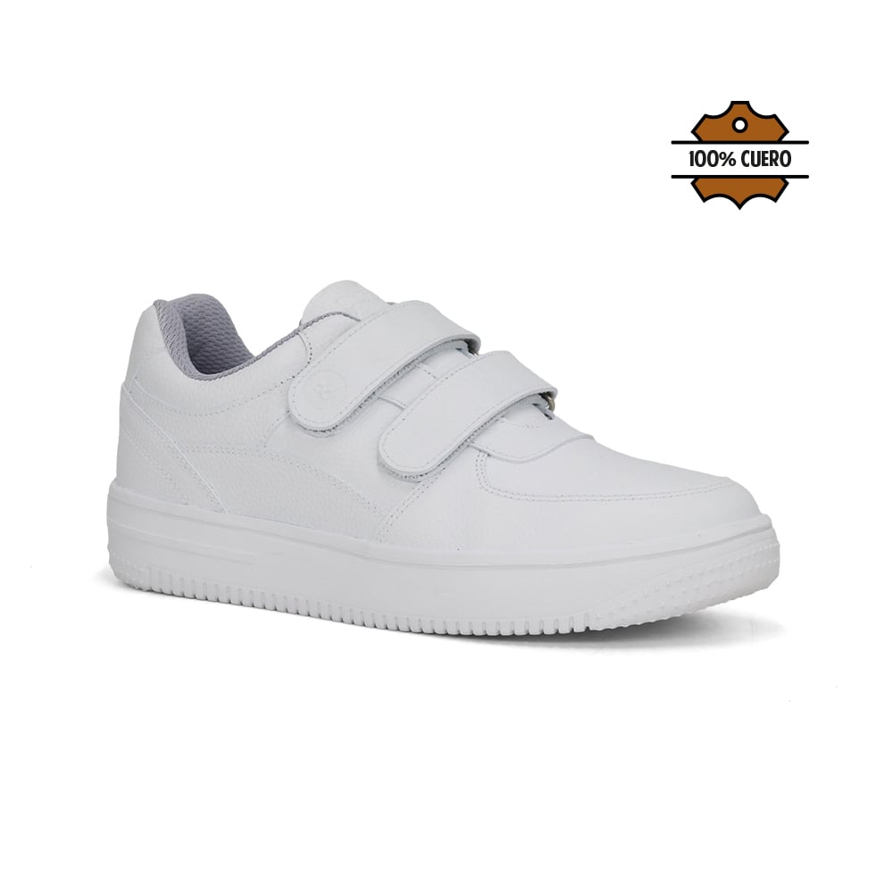 ZAPATILLAS ESCOLARES DE CUERO UNISEX JA26Q1-CG921. - 1