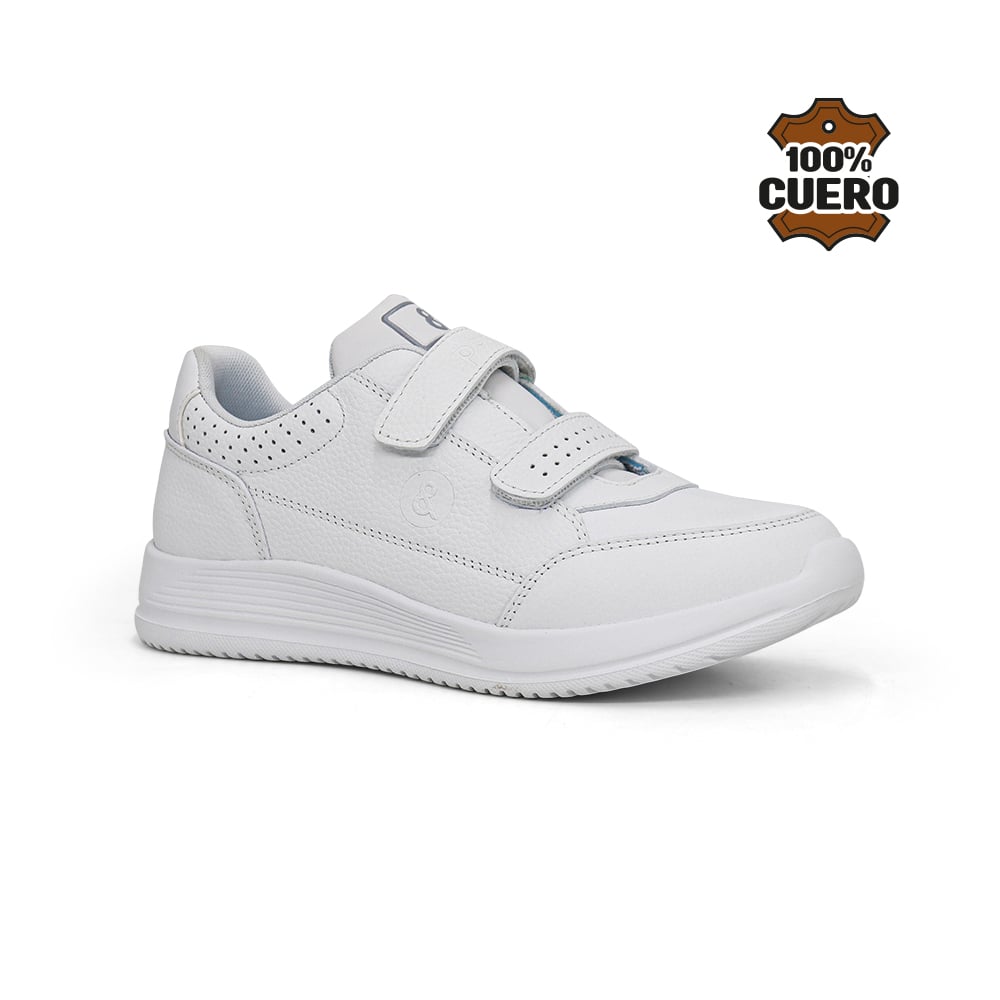 ZAPATILLAS ESCOLARES DE CUERO UNISEX CE26Q1-2905. - 1