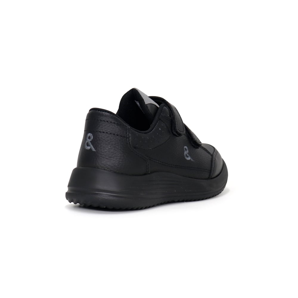 ZAPATILLAS ESCOLARES DE CUERO NIÑO CE25Q1-196. - 2