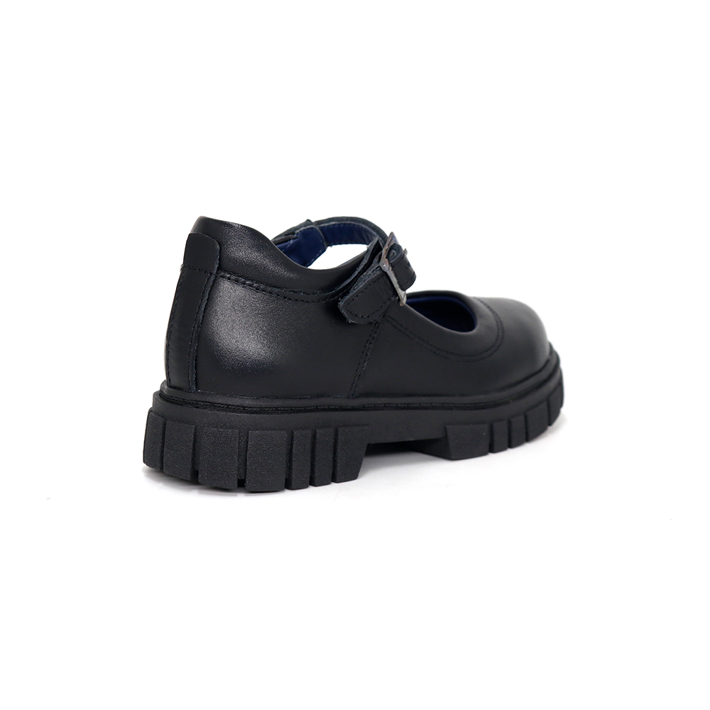 ZAPATOS ESCOLARES DE CUERO NIÑA LULU-MV26Q1N - 2