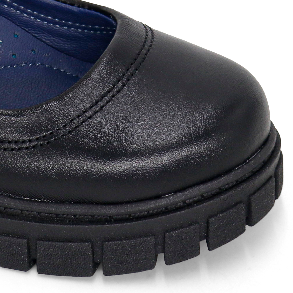 ZAPATOS ESCOLARES DE CUERO NIÑA LULU-MV26Q1N - 4