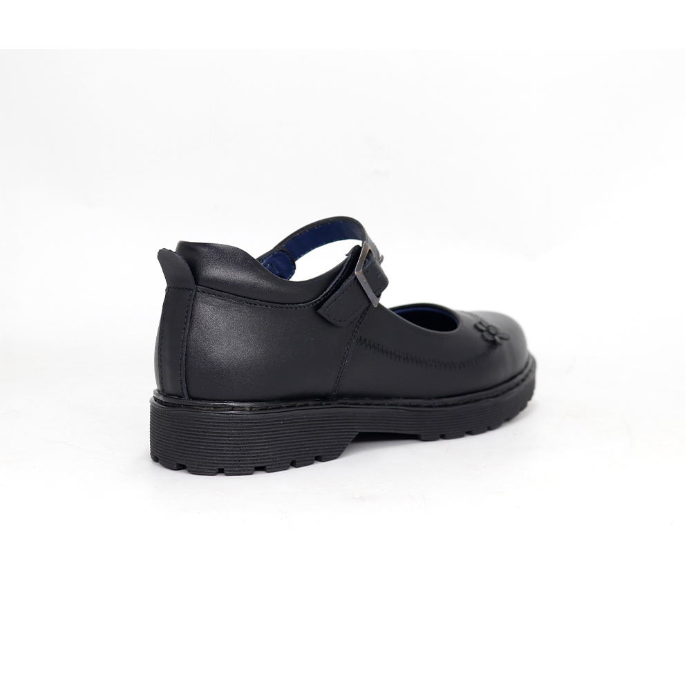 ZAPATOS ESCOLARES DE CUERO NIÑA FLOR-MV26Q1J - 2