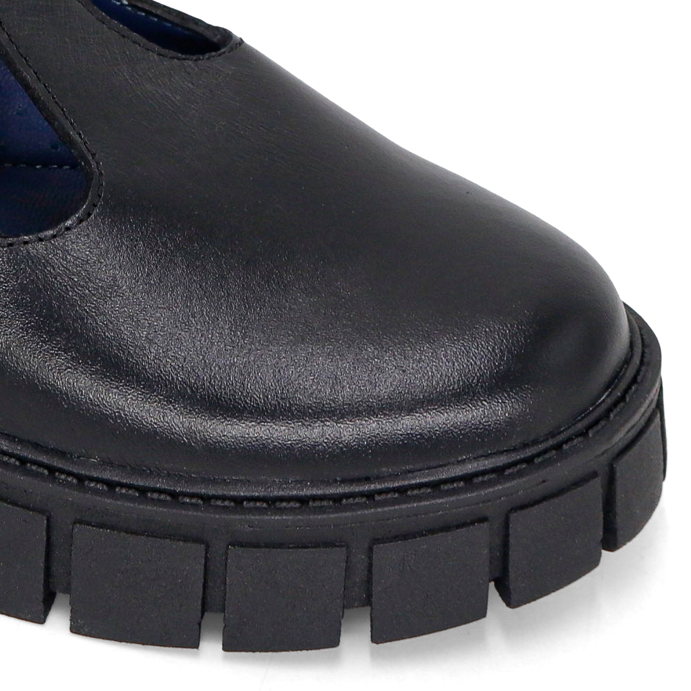 ZAPATOS ESCOLARES DE CUERO NIÑA BEBE-MV26Q1J - 4
