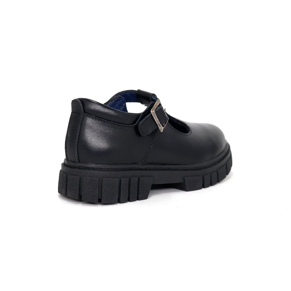 ZAPATOS ESCOLARES DE CUERO NIÑA BEBE-MV26Q1N - 2