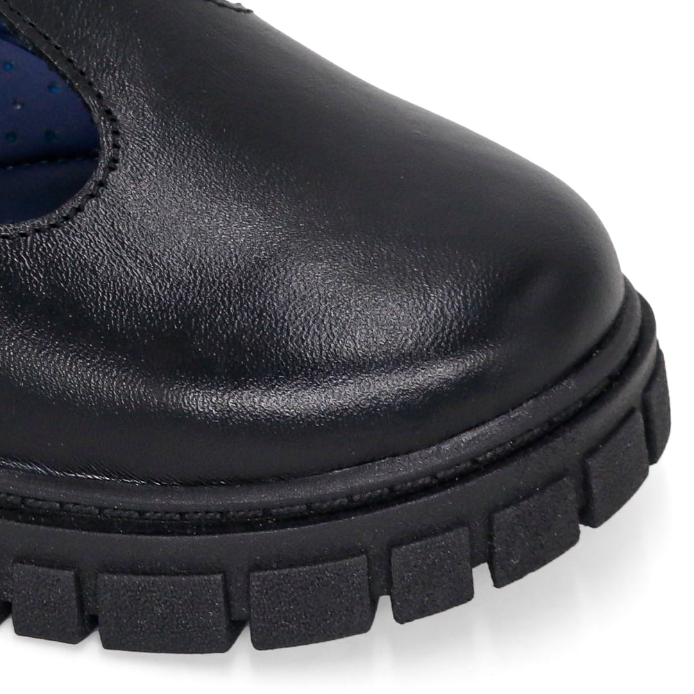ZAPATOS ESCOLARES DE CUERO NIÑA BEBE-MV26Q1N - 4