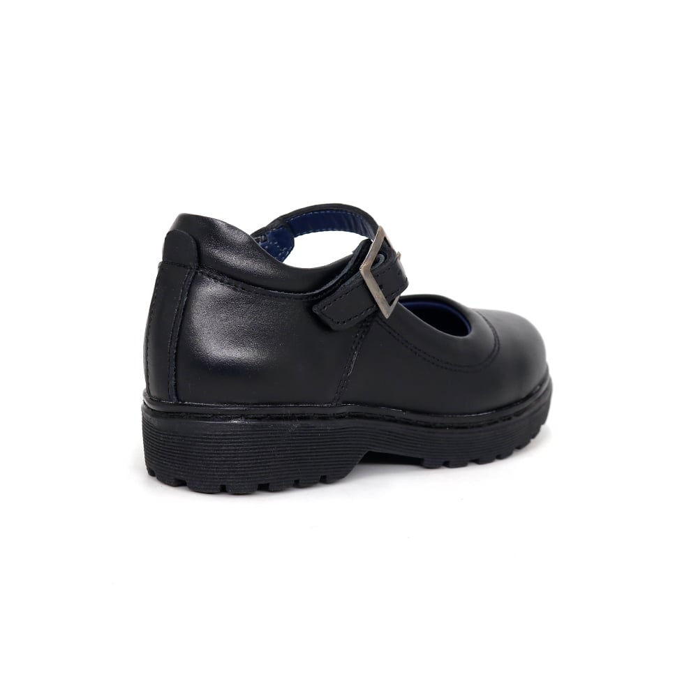 ZAPATOS ESCOLARES DE CUERO NIÑA LUA-MV26Q1N - 2