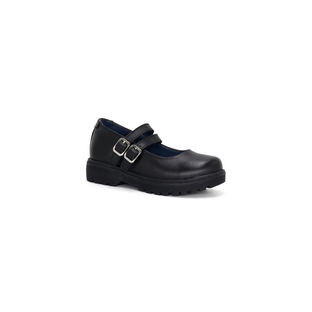 ZAPATOS ESCOLARES DE CUERO NIÑA MV25Q1-2610. - 1