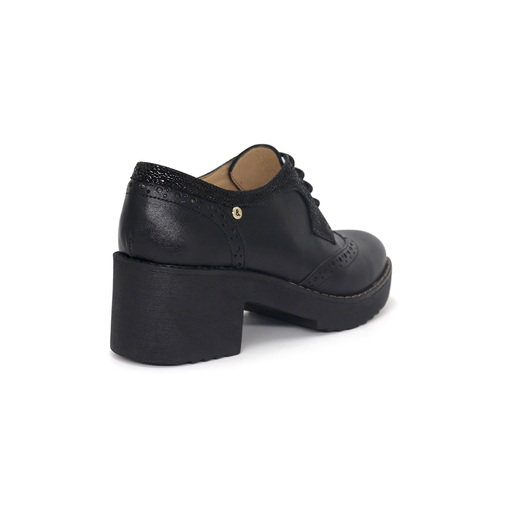 ZAPATOS OXFORD MUJER PARYSS KA25Q1-KM040-CUERO - 2