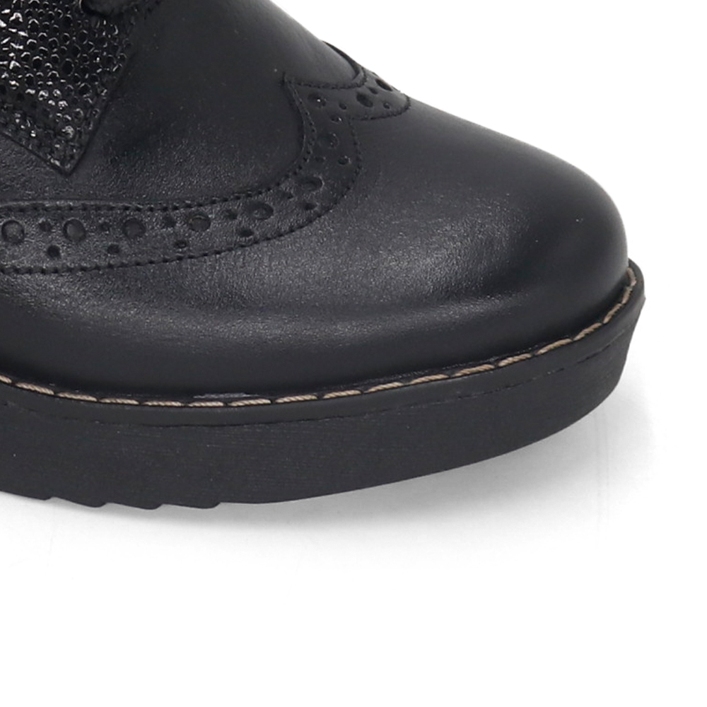 ZAPATOS OXFORD MUJER PARYSS KA25Q1-KM040-CUERO - 4
