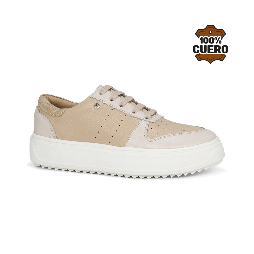 ZAPATOS OXFORD MUJER PARYSS 2637-KA26Q1-CUERO - 1