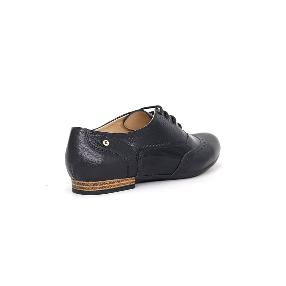 ZAPATOS OXFORD MUJER PARYSS 2669-KA26Q1 -CUERO - 2