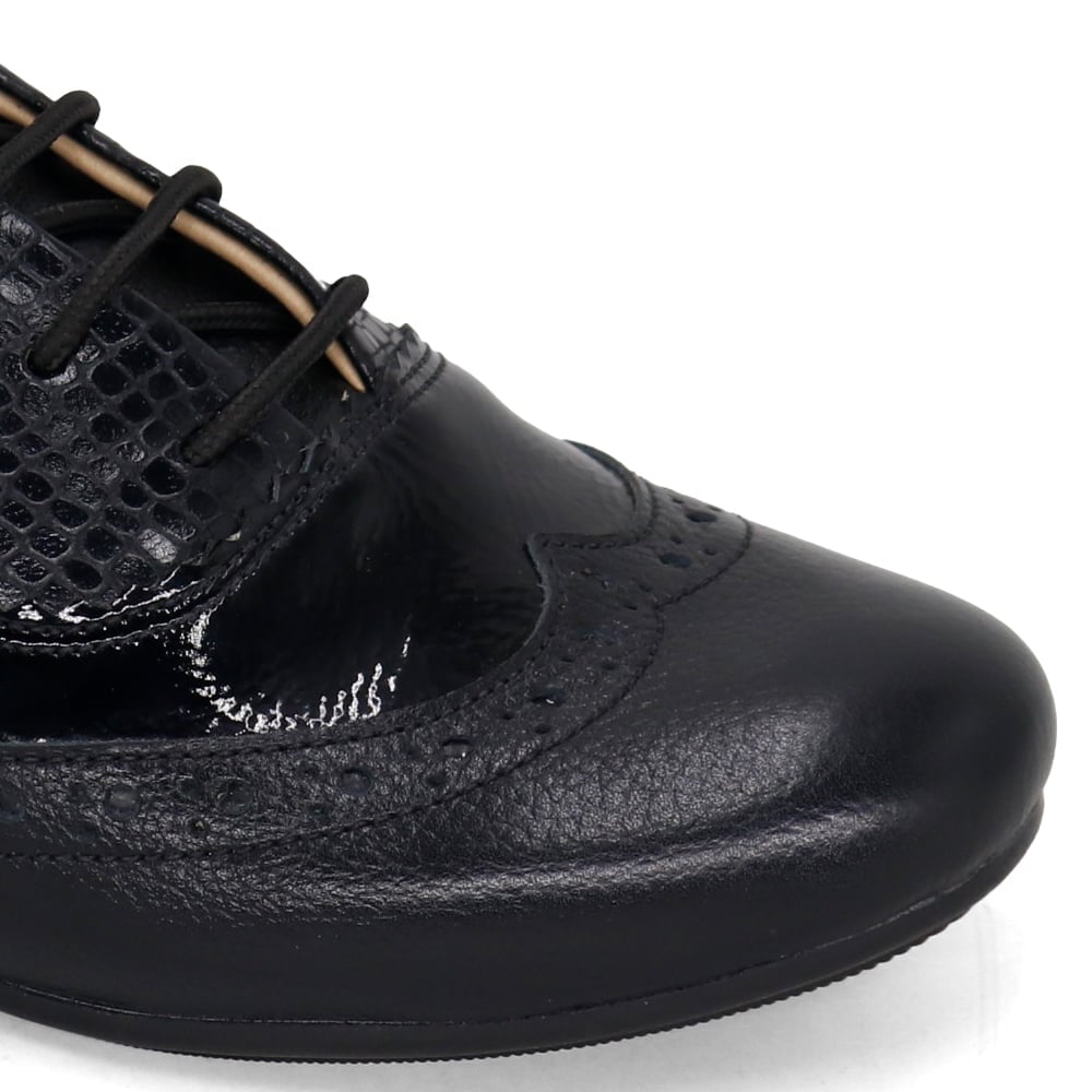 ZAPATOS OXFORD MUJER PARYSS 2669-KA26Q1 -CUERO - 4