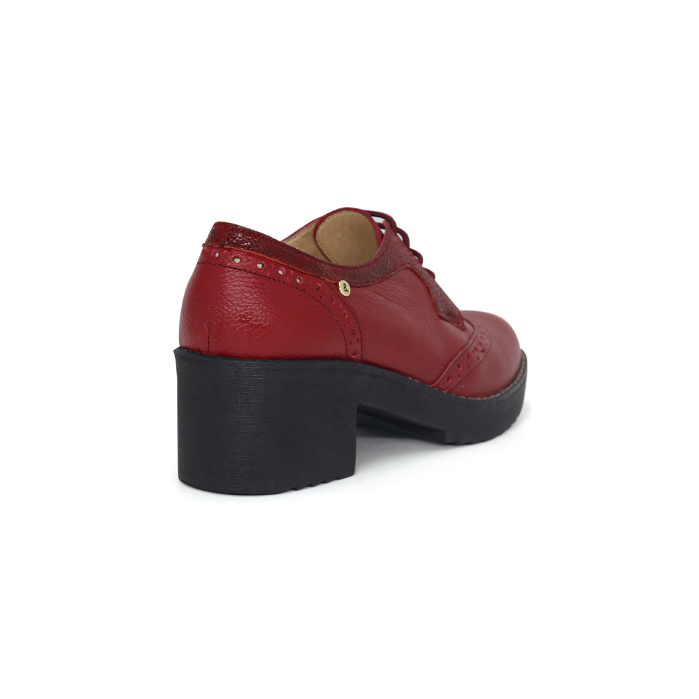 ZAPATOS OXFORD MUJER PARYSS KA25Q1-KM040-CUERO - 2