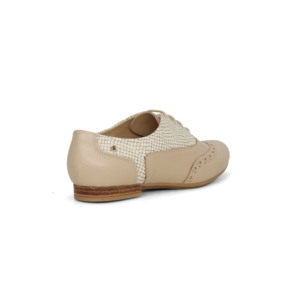 ZAPATOS OXFORD MUJER PARYSS 2669-KA26Q1 -CUERO - 2