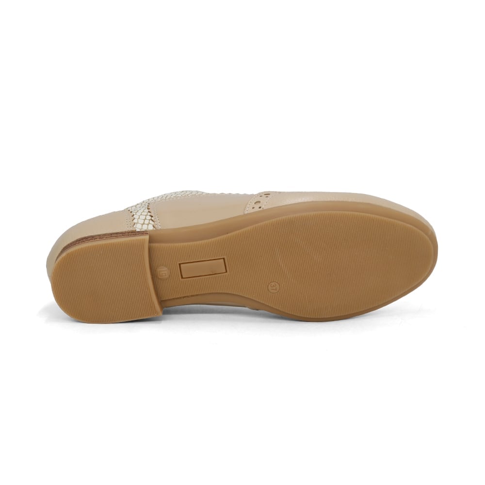 ZAPATOS OXFORD MUJER PARYSS 2669-KA26Q1 -CUERO - 3