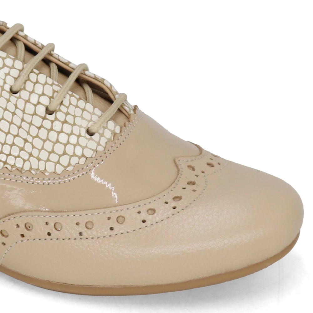 ZAPATOS OXFORD MUJER PARYSS 2669-KA26Q1 -CUERO - 4