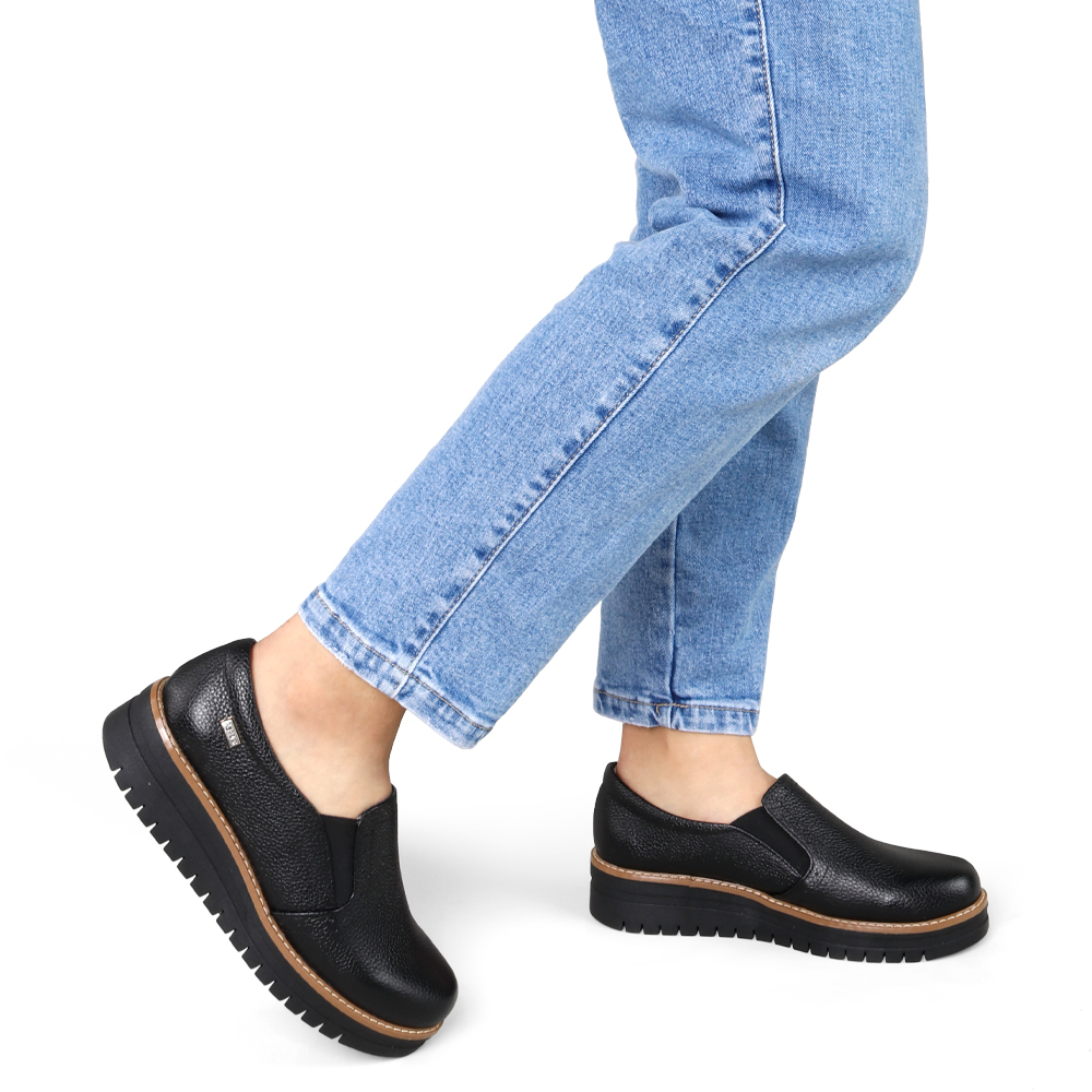 ZAPATOS CASUALES PARYSS PA23-502X3-CUERO - 4
