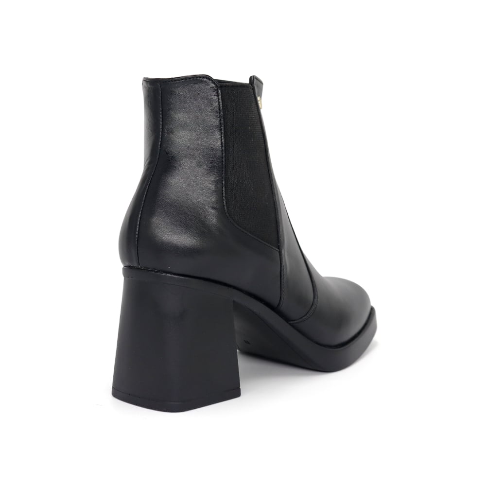 BOTINES MUJER PARYSS 100% CUERO JA25Q1-BT199 NEGRO - 2