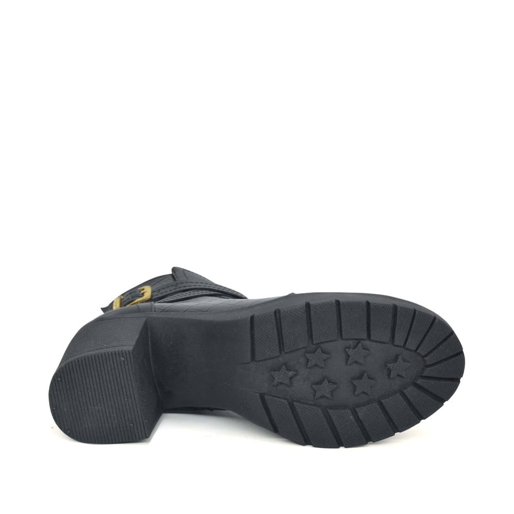 BOTINES MUJER PARYSS 100% CUERO PA24I2-137X7  NEGRO - 3