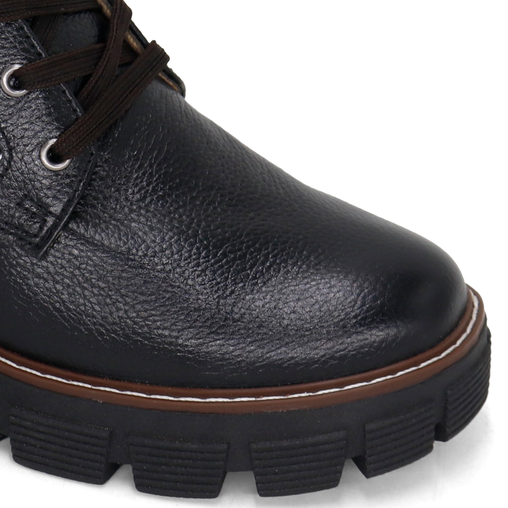 BOTINES CHELSEA MUJER PAYSS PARIS-KA26Q1 CUERO NEGRO - 4