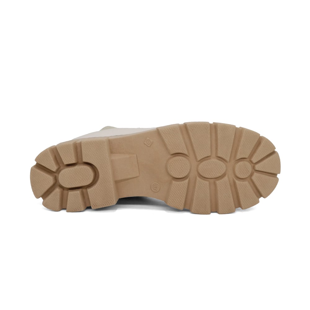 BOTINES CHELSEA MUJER PARYSS 100% PAYSS 2615-KA26Q1 CUERO HUESO - 2