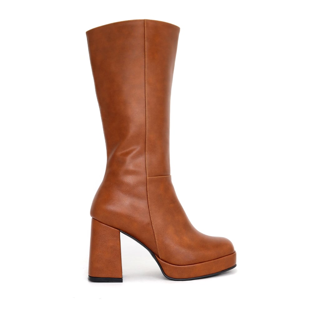 BOTAS MUJER ARIANA JADHI-BR26Q2 CARAMELO - 4