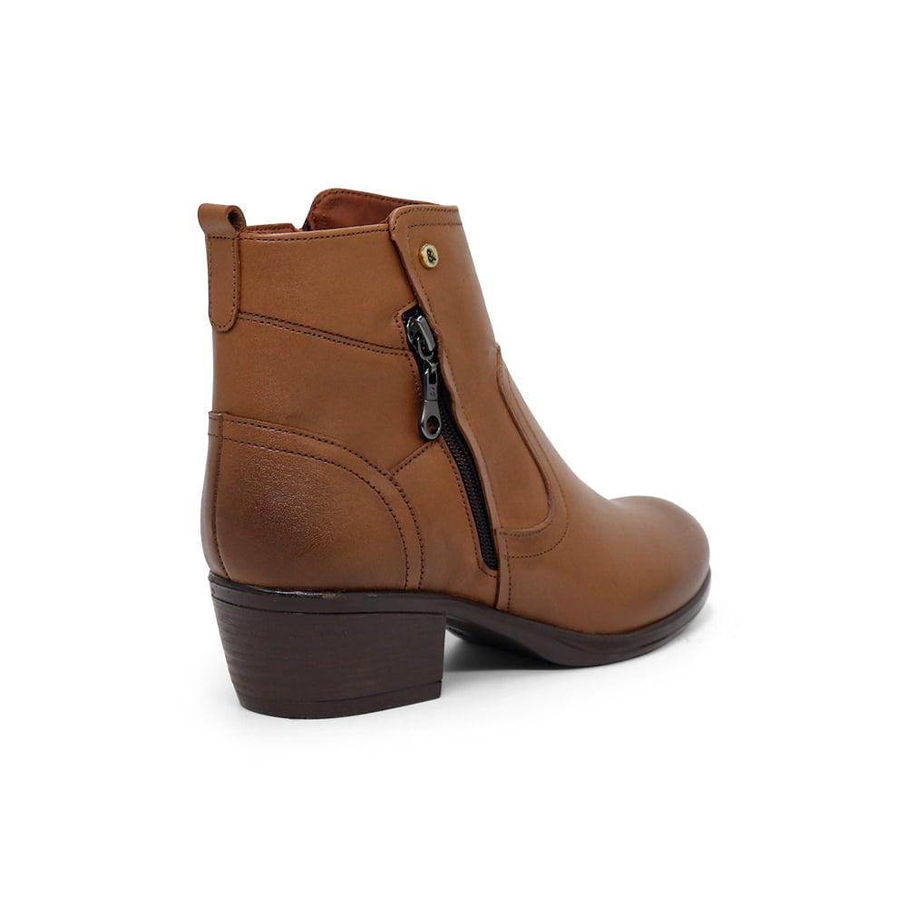 BOTINES MUJER PARYSS 100% CUERO JA25Q1-BT181 MARRON - 2