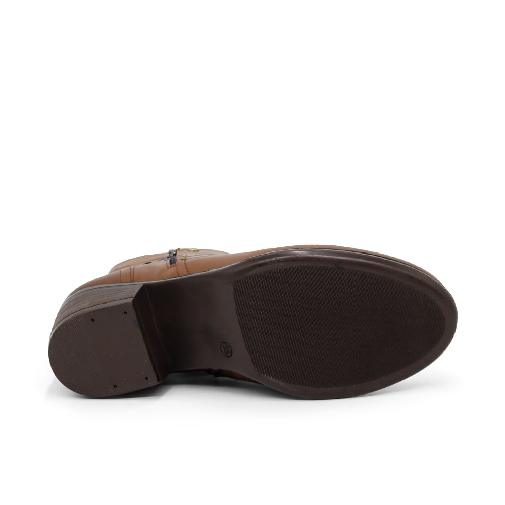 BOTINES MUJER PARYSS 100% CUERO JA25Q1-BT181 MARRON - 3