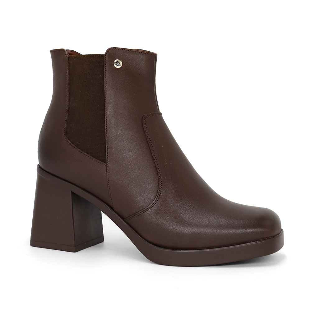 BOTINES MUJER PARYSS 100% CUERO JA25Q1-BT199 MARRON - 1