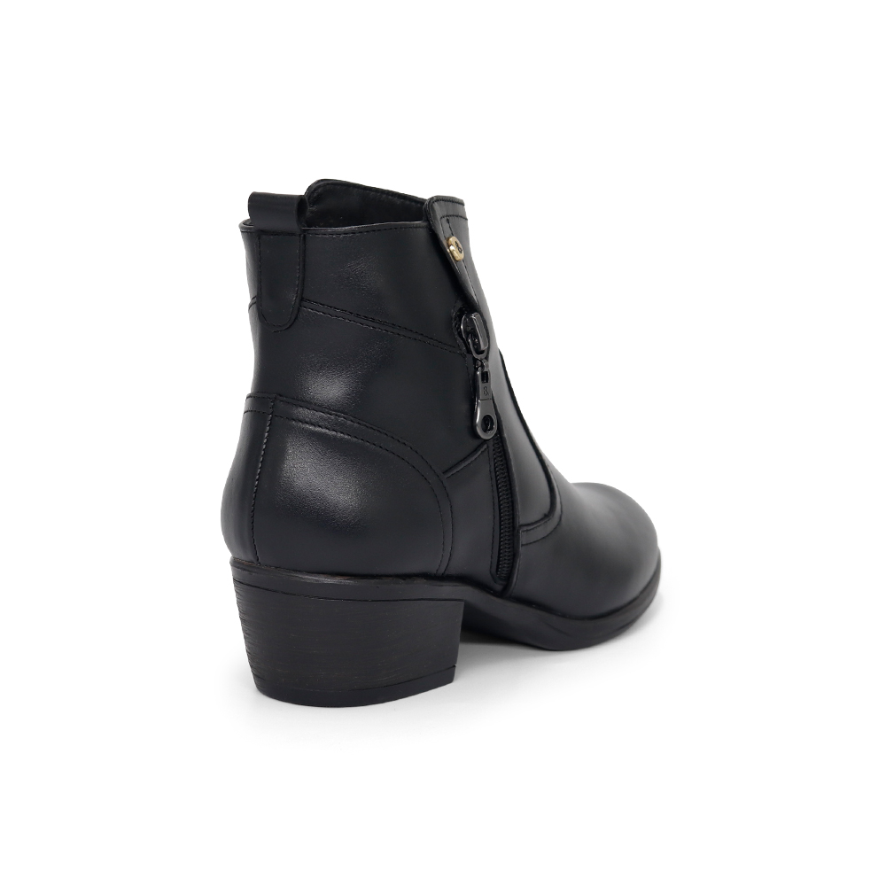 BOTINES MUJER PARYSS 100% CUERO JA25Q1-BT181 NEGRO - 2