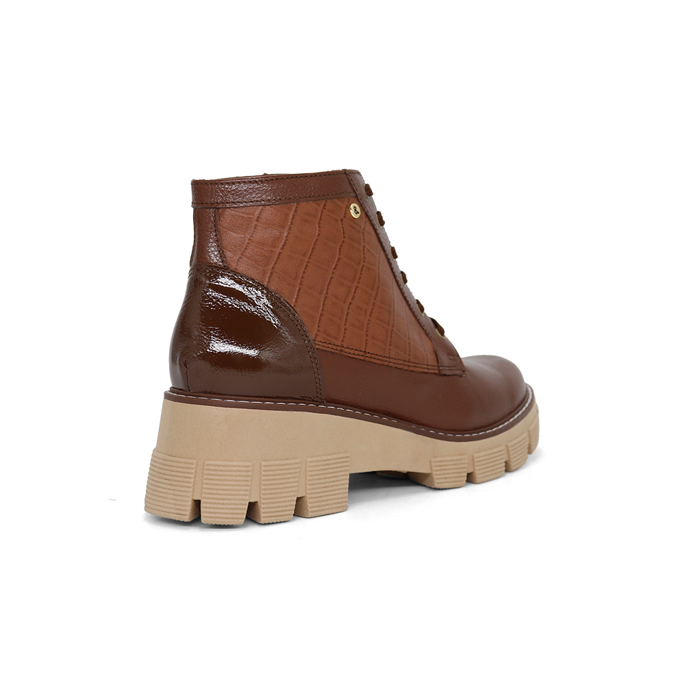 BOTINES CHELSEA MUJER PAYSS PARIS-KA26Q1 CUERO MARRÓN - 2