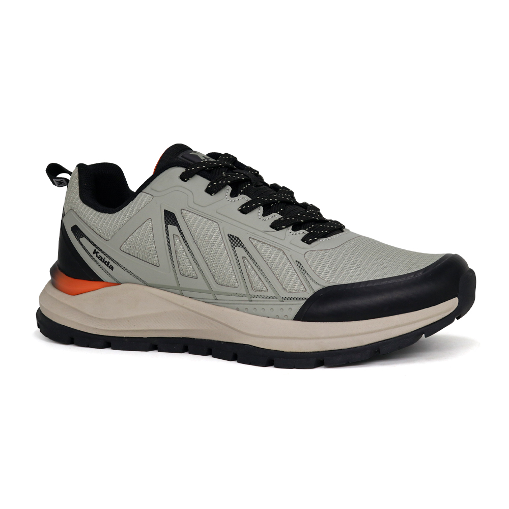 ZAPATILLAS OUTDOOR HOMBRE KAIDA 1781-H26Q2 GRIS NARANJA - 1