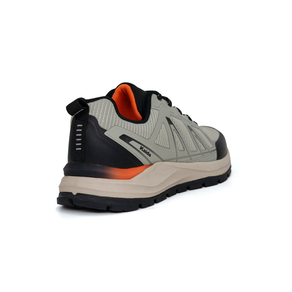 ZAPATILLAS OUTDOOR HOMBRE KAIDA 1781-H26Q2 GRIS NARANJA - 2