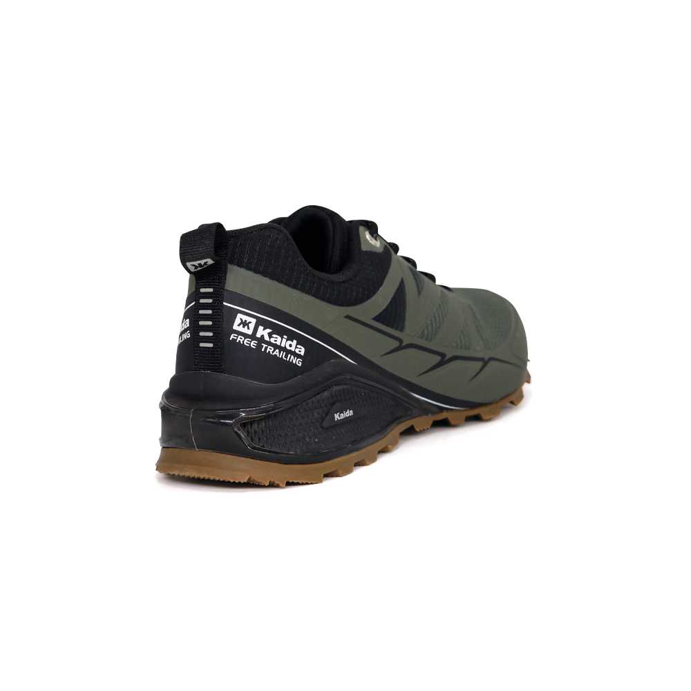 ZAPATILLAS OUTDOOR HOMBRE KAIDA 1705-H26Q2 OLIVO NEGRO - 2