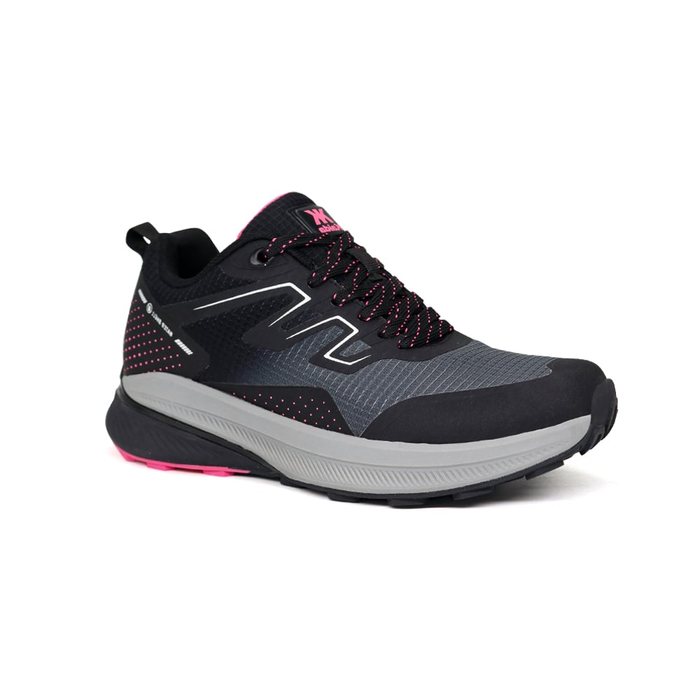 ZAPATILLAS OUTDOOR MUJER KAIDA 1771-M26Q2 GRIS NEGRO FUCSIA - 1
