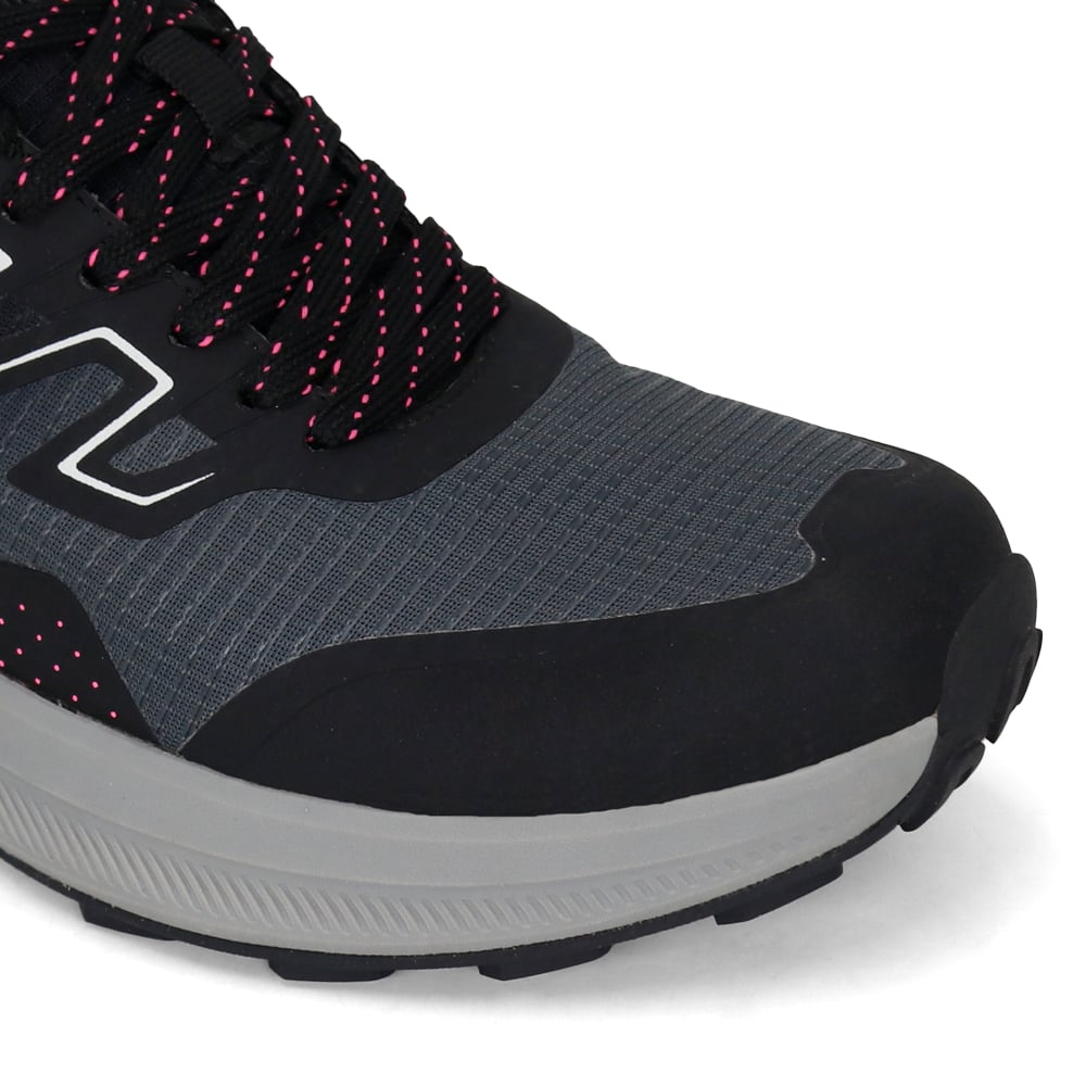 ZAPATILLAS OUTDOOR MUJER KAIDA 1771-M26Q2 GRIS NEGRO FUCSIA - 4
