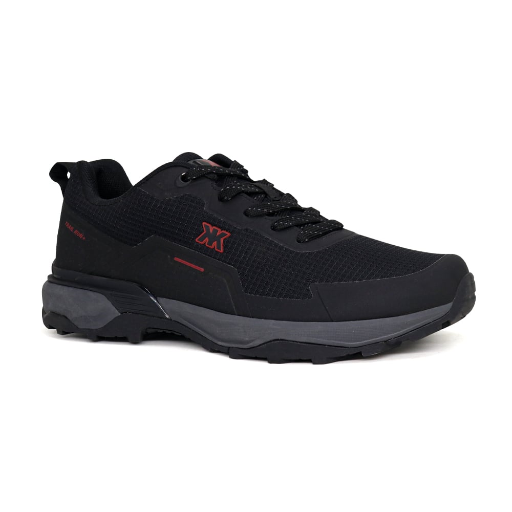 ZAPATILLAS OUTDOOR HOMBRE KAIDA 1777-H26Q2 NEGRO ROJO - 1